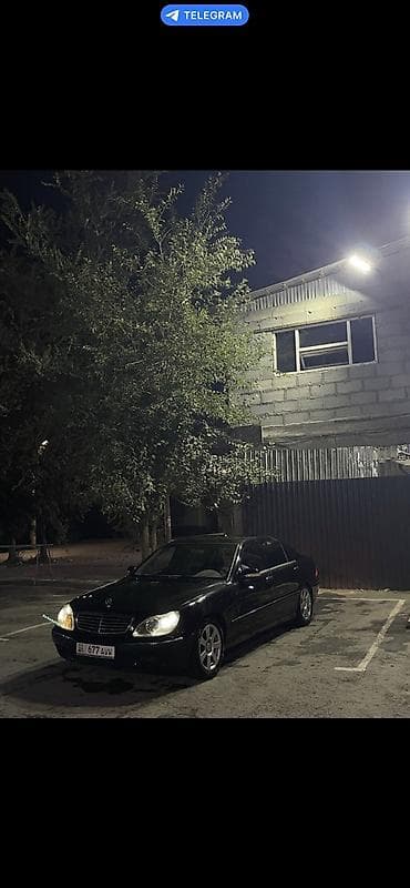 Унаа: Mercedes-Benz S-Class: 2000 г., 5 л, Автомат, Газ, Седан — 4