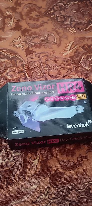 Инструменттер: Налобная лупа Levenhuk Zeno Vizor HR4 - Перезаряжаемая налобная лупа — 2