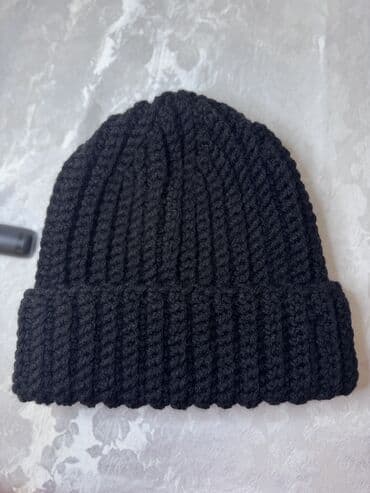 прокат мужских костюмов [возьми на прокат] бишкек фото: Шапка, Бини, Акрил, Зима, Вязаная модель — 7