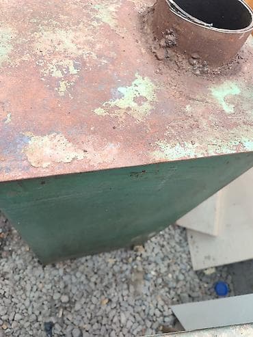 Твердотопливная печь-буржуйка с тремя камерами и Кател газовый -