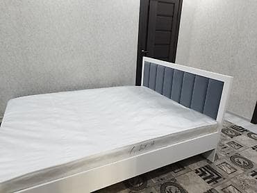 Столы: Спальный гарнитур, Новый, Двуспальная кровать, Россия, Металл, Бесплатная доставка, цвет - Коричневый — 9