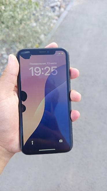IPhone Xr, Б/у, 64 ГБ, Черный, 74 %