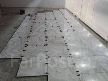 наливной пол работа: Профессиональная укладка крупноформатного керамогранита и плитки - — 2