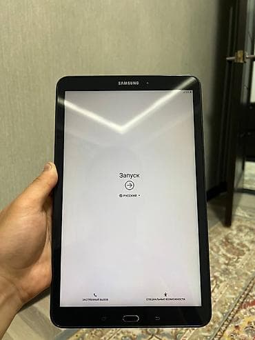 Планшет, Samsung, память 16 ГБ, 10" - 11", 4G (LTE), Б/у, Классический цвет - Черный