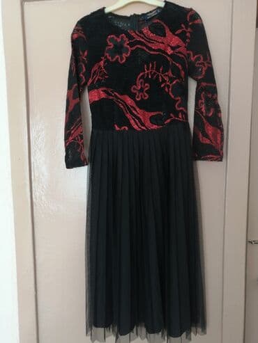 платья для беременных зимние: Вечернее платье, Коктейльное, С рукавами, S — 1