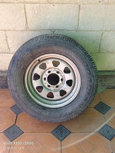 9 5j: Колеса в сборе 255 / 65 / R 16, Запаска, Внедорожные (АТ/МТ), Железные — 1