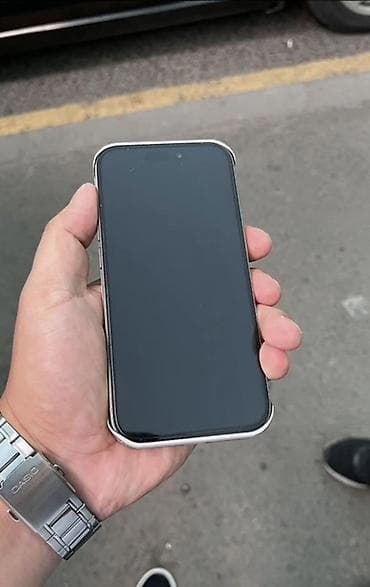 IPhone 15 Pro, Б/у, 256 ГБ, Серебристый