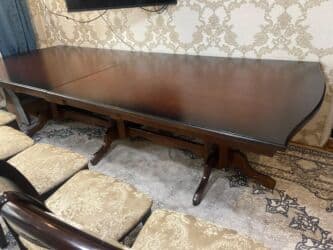 я ищу стол: Зал үчүн үстөл, Колдонулган, Бүктөө эмес, Тик бурчтуу — 7