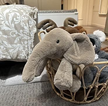 фигурку слоненка: Плюшевый слон — мягкая игрушка для детей и взрослых - Материал: очень — 2