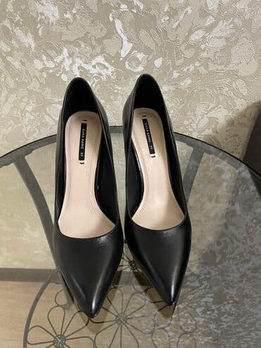 zara обувь: Туфли кожаные Zara, размер 37 (на узкую ножку) может подойти на 36 — 2