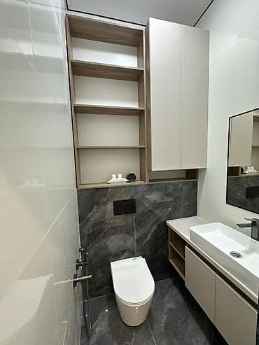 new city: 2 комнаты, 50 м², Асанбай мкр Элитка, 11 этаж, Дизайнерский ремонт — 6