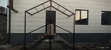 Кухонные принадлежности: Навес, Арочный, Металл, Профнастил, Установка — 7