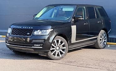 black edition: Land Rover Range Rover: 2017 г., 5 л, Бензин, Внедорожник — 2