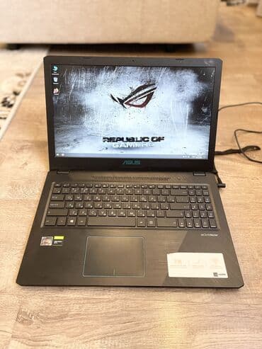 без видеокарты: Ноутбук, Asus, 8 ГБ ОЗУ, AMD Ryzen 5, 15.6 ", Б/у, Игровой, память SSD — 3