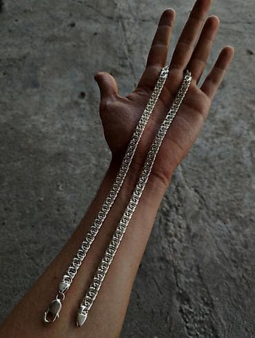 what: Серебряные Цепи и Браслеты Ручная работа 925-950 проба Делаю на — 10