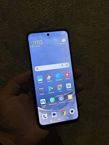 обмен ест: Redmi, Redmi 12, Б/у, 128 ГБ, цвет - Черный, 2 SIM — 2