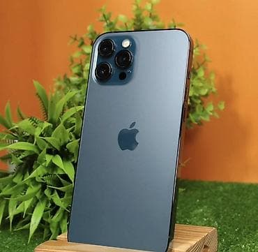 телефоны xiaomi redmi 10 с: IPhone 12 Pro Max, Б/у, 256 ГБ, Pacific Blue, 100 % — 4
