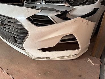 Автозапчасти: Бампер Hyundai, Б/у, Оригинал — 2