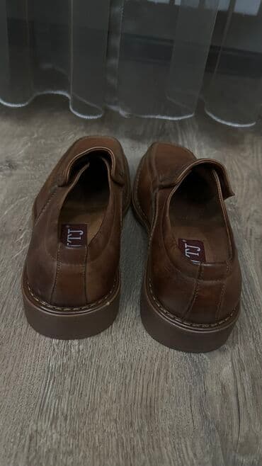 брендовые мужские спортивные костюмы из турции: Мужские туфли, 42, Новый, цвет - Коричневый, Самовывоз — 4