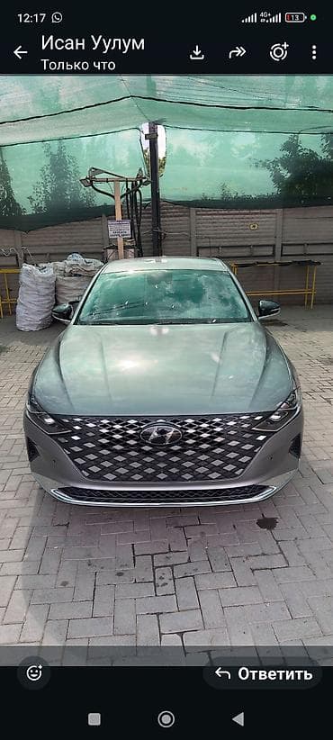 кондиционеры для машины: Hyundai Grandeur: 2022 г., 3 л, Робот, Газ, Седан — 1