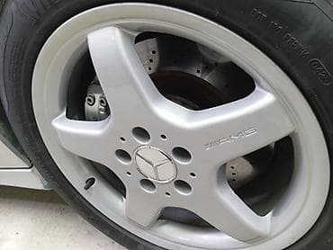 Диски: Литые Диски R 17 AMG, Комплект, отверстий - 5, Б/у — 5