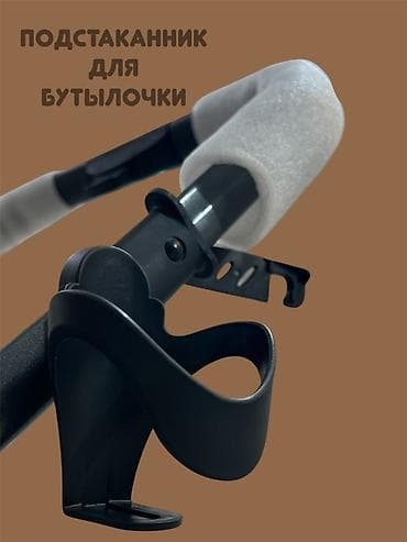 хай люкс: Коляска New Lux - Прогулочная коляска в бежевом цвете с прочной рамой — 7