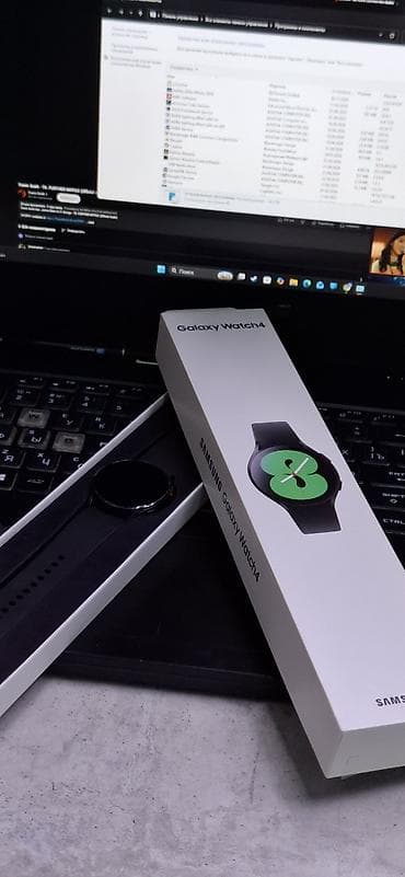 samsung galaxy watch active: Samsung Galaxy Watch4 (чёрный) - Круглый AMOLED-дисплей в тонком — 2