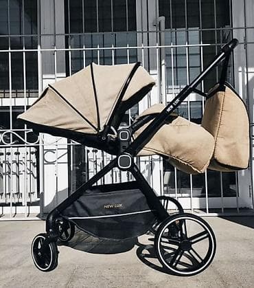 коляска нью люкс: Срочно продаю пользовались один сезон Прогулочная коляска NEW LUX — 3