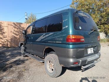 шины на делику: Mitsubishi Delica: 1994 г., 2.8 л, Автомат, Дизель, Минивэн — 4