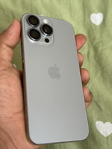 mi10 t: IPhone 15 Pro, 512 ГБ, Natural Titanium, Защитное стекло, 65 % — 6