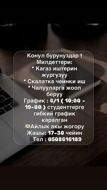 отделка жумуш: Жардамчы — 4