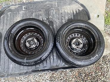 резина 15 с: Колеса в сборе 175 / 65 / R 14, Лето, Б/у, Пара, Легковые, Железные, отверстий - 4 — 3