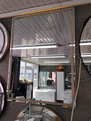 berber mirror second hand: Зеркало с подсветкой для ванной/прихожей - Прямоугольная форма — 1