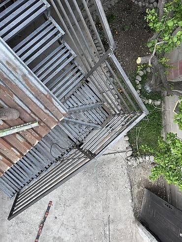 Үй жана бакча: Изготовление и монтаж металлоконструкций лестниц под ключ - — 1