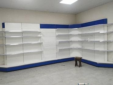 железа бу: Торговое оборудование для магазина - Островные и пристенные стеллажи — 1