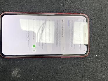 афон 11: IPhone 11, Красный, 84 % — 3
