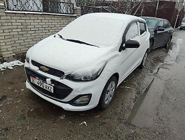 за неделю: Chevrolet Spark: 2020 г., 1 л, Автомат, Бензин, Хэтчбэк — 7
