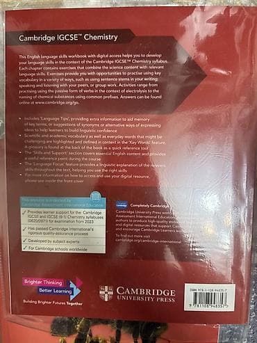 solutions advanced: Chemistry for Cambridge IGCSE – English Language Skills Workbook — 3