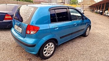 Транспорт: Hyundai Getz: 2004 г., 1.6 л, Кол менен иштөөчү, Бензин, Хетчбек — 1
