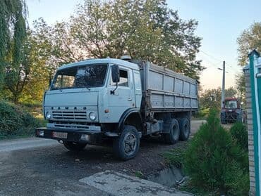 обучение на фронтальный погрузчик: КамАЗ самосвал 6x4 - Тип: тяжелый самосвал с трехосной колесной — 4