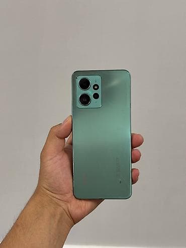 Техника и электроника: Redmi, Redmi Note 12, Б/у, 128 ГБ, цвет - Зеленый, 2 SIM — 3