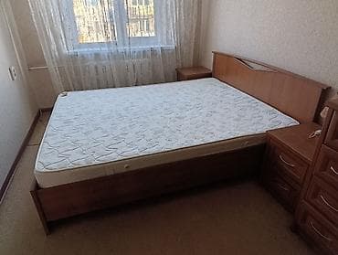 sofa bed: Двуспальная кровать с матрасом шкаф комод - Размер спального места — 2