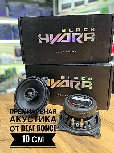 динамики 10: Премиальная коаксиальная акустика Deaf Bonce Black Hydra, диаметр 10 — 1