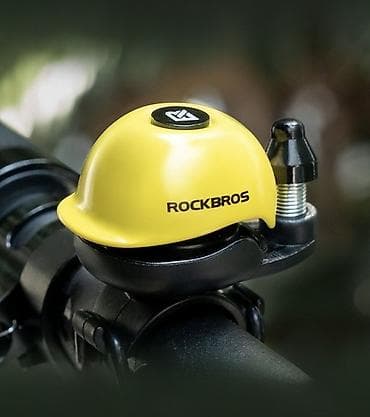 Велосипеддер: 🚴🏻‍♂️Звонки ROCKBROS Каска - Компактный звонок в форме строительной — 4