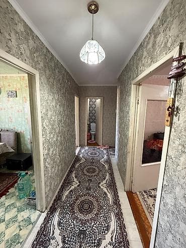 дом барачного типа: 4 комнаты, 74 м², 1 этаж, Косметический ремонт — 9
