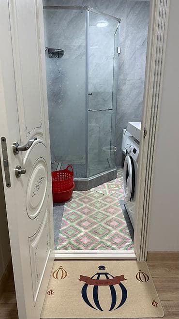 Недвижимость: 2 комнаты, Кок-Жар мкр Семейным, от 1 года, С мебелью полностью — 3