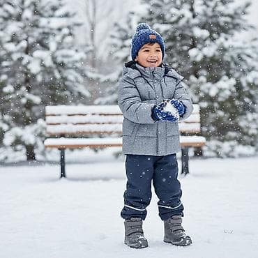 Фирменная детская зимняя куртка GAP Идеальный вариант для холодной