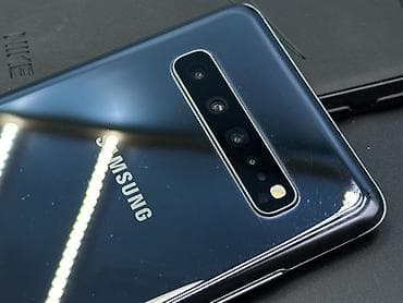 10 iphone: Samsung Galaxy S10 5G, Б/у, 512 ГБ, цвет - Черный, 1 SIM — 1