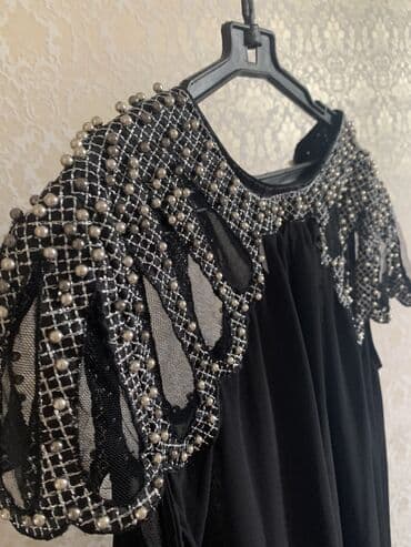 платье для беременных на свадьбу: Вечернее платье, Короткая модель, Шифон, Без рукавов, Стразы, S, M, L — 2