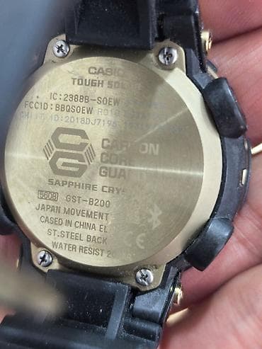 нари: Спортивные часы часы, Casio (G-Shock), Таймер и секундомер, Водонепроницаемые, Оригинал, Синхронизация с другими устройствами, Мужские, Б/у — 6